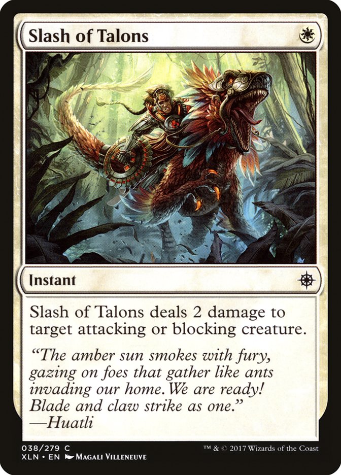 Slash of Talons [Ixalan] MTG Single Magic: The Gathering | Red Claw Gaming