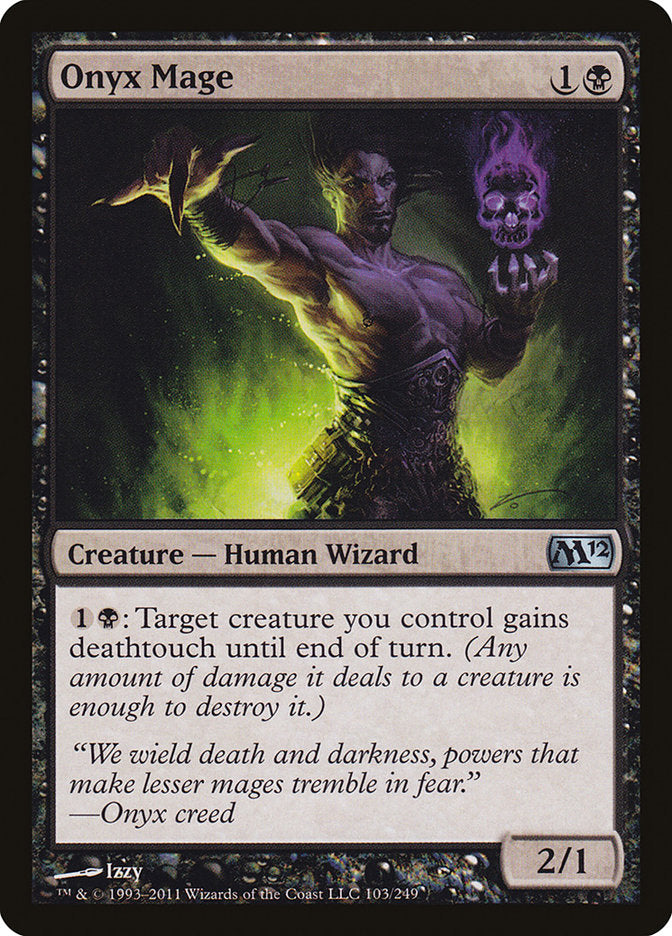 Onyx Mage [Magic 2012] MTG Single Magic: The Gathering | Red Claw Gaming