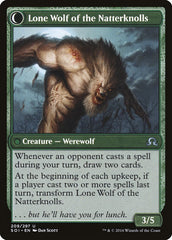 Hermit of the Natterknolls // Lone Wolf of the Natterknolls [Shadows over Innistrad] MTG Single Magic: The Gathering | Red Claw Gaming