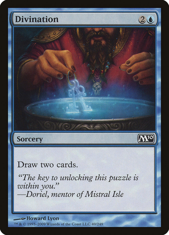 Divination [Magic 2010] MTG Single Magic: The Gathering | Red Claw Gaming