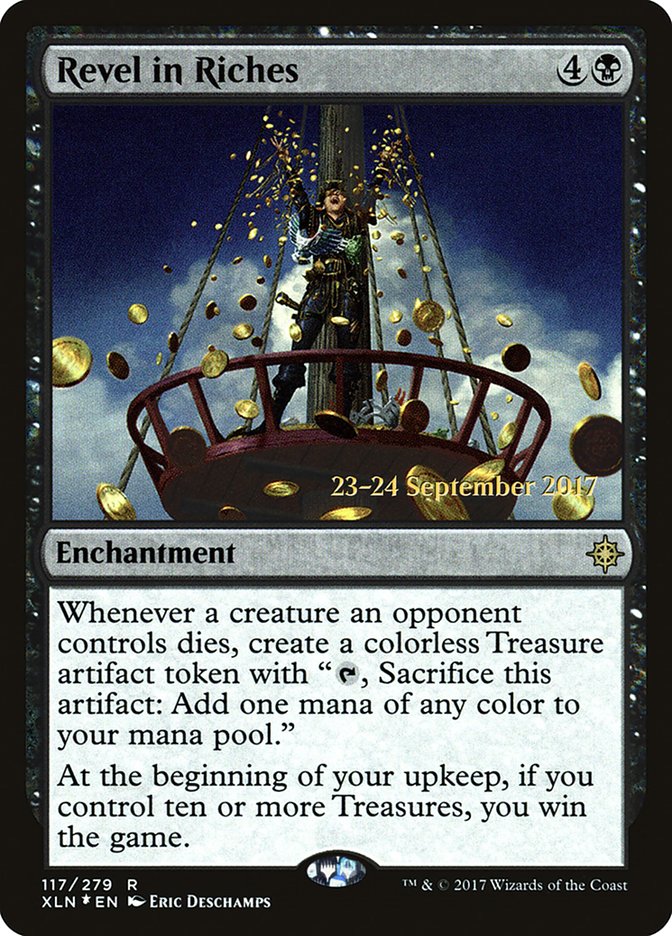 Revel in Riches [Ixalan Prerelease Promos] MTG Single Magic: The Gathering | Red Claw Gaming
