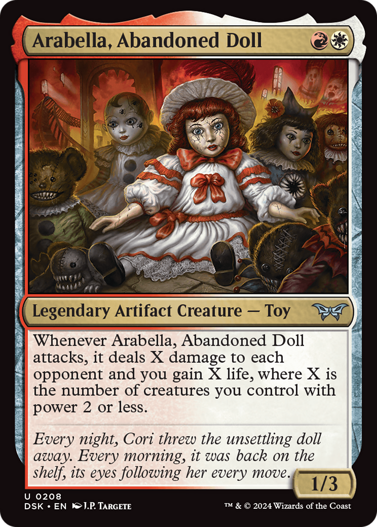Arabella, Abandoned Doll [Duskmourn: House of Horror] MTG Single Magic: The Gathering | Red Claw Gaming
