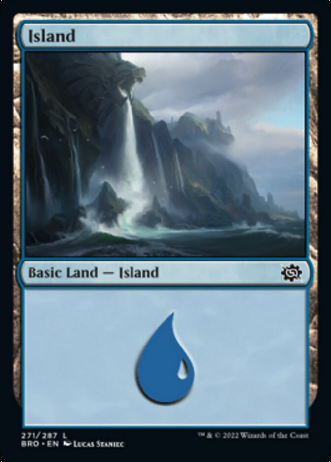 Island (271) [The Brothers' War] MTG Single Magic: The Gathering | Red Claw Gaming