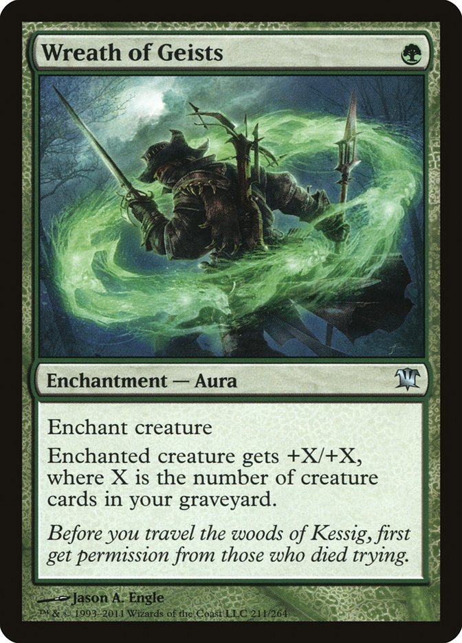 Wreath of Geists [Innistrad] MTG Single Magic: The Gathering | Red Claw Gaming