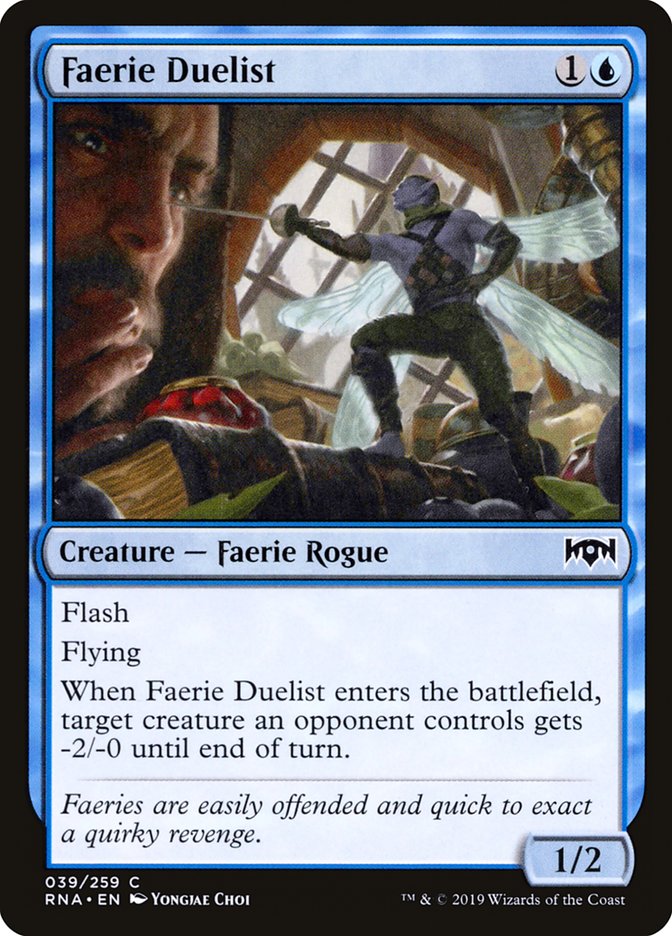 Faerie Duelist [Ravnica Allegiance] MTG Single Magic: The Gathering | Red Claw Gaming