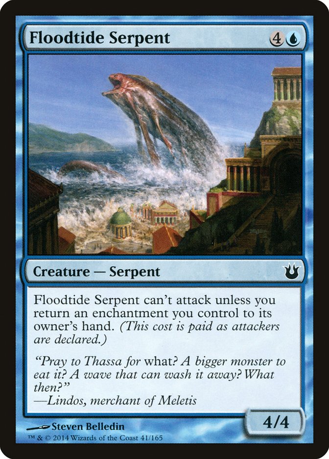 Floodtide Serpent [Born of the Gods] MTG Single Magic: The Gathering | Red Claw Gaming
