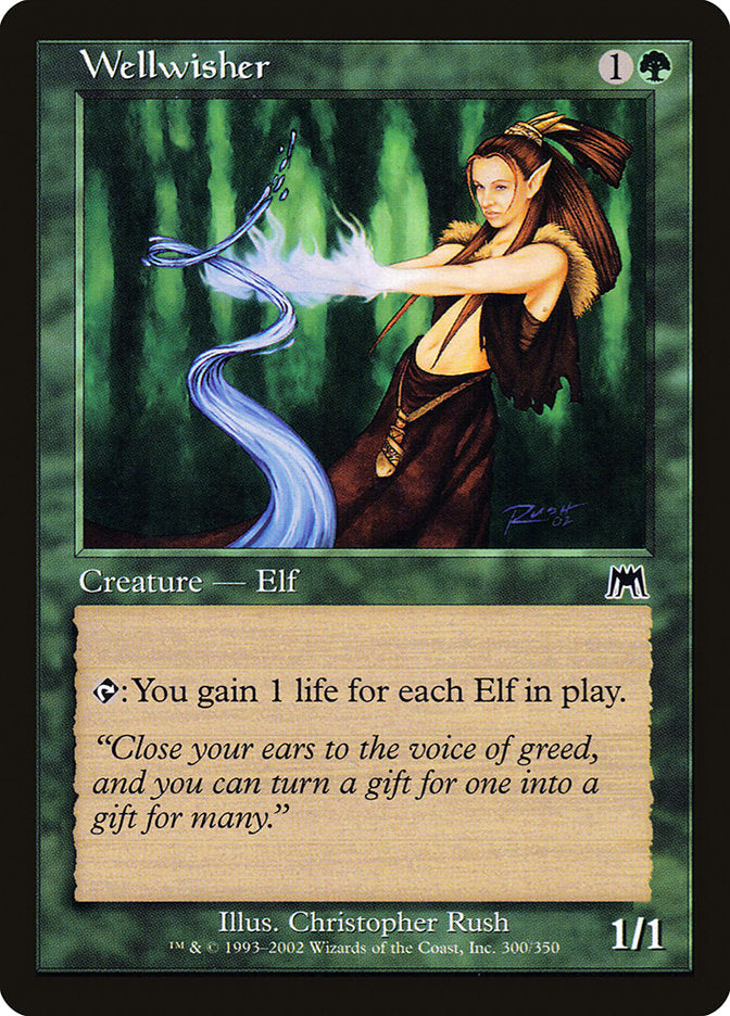 Wellwisher [Onslaught] MTG Single Magic: The Gathering | Red Claw Gaming