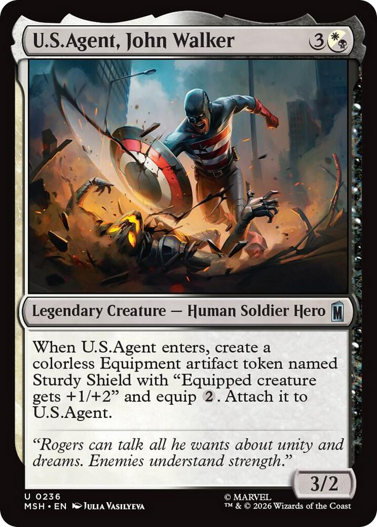 U.S.Agent, John Walker [Marvel Super Heroes] | Red Claw Gaming