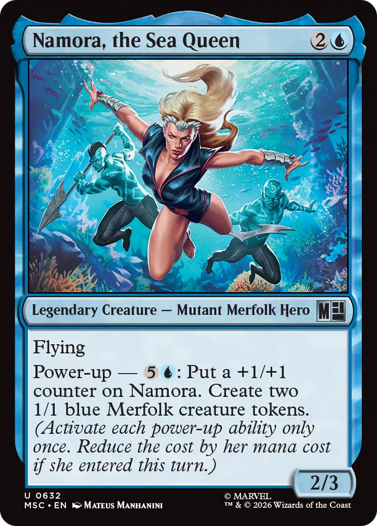 Namora, the Sea Queen [Marvel Super Heroes Commander] | Red Claw Gaming