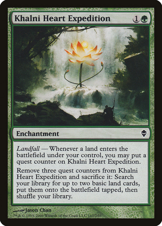 Khalni Heart Expedition [Zendikar] MTG Single Magic: The Gathering | Red Claw Gaming