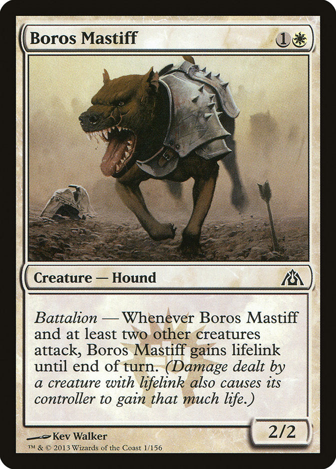 Boros Mastiff [Dragon's Maze] MTG Single Magic: The Gathering | Red Claw Gaming