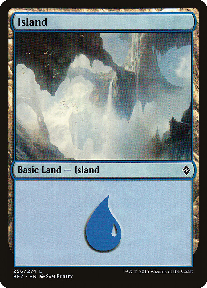Island (256) [Battle for Zendikar] MTG Single Magic: The Gathering | Red Claw Gaming