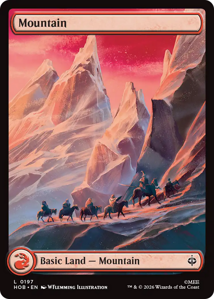 Mountain (0197) [The Hobbit] MTG Single Magic: The Gathering | Red Claw Gaming