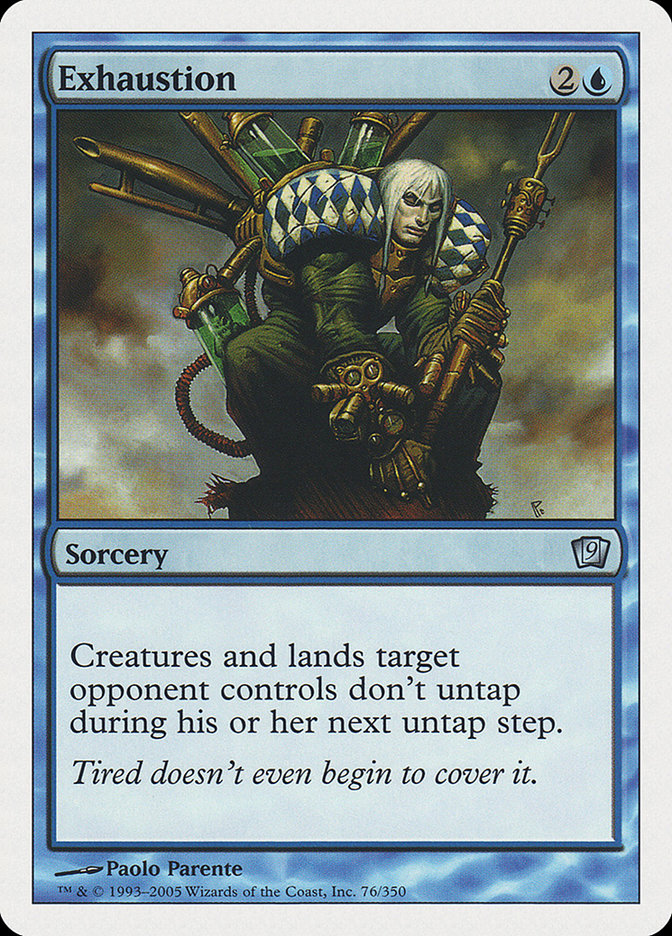 Exhaustion [Ninth Edition] MTG Single Magic: The Gathering | Red Claw Gaming
