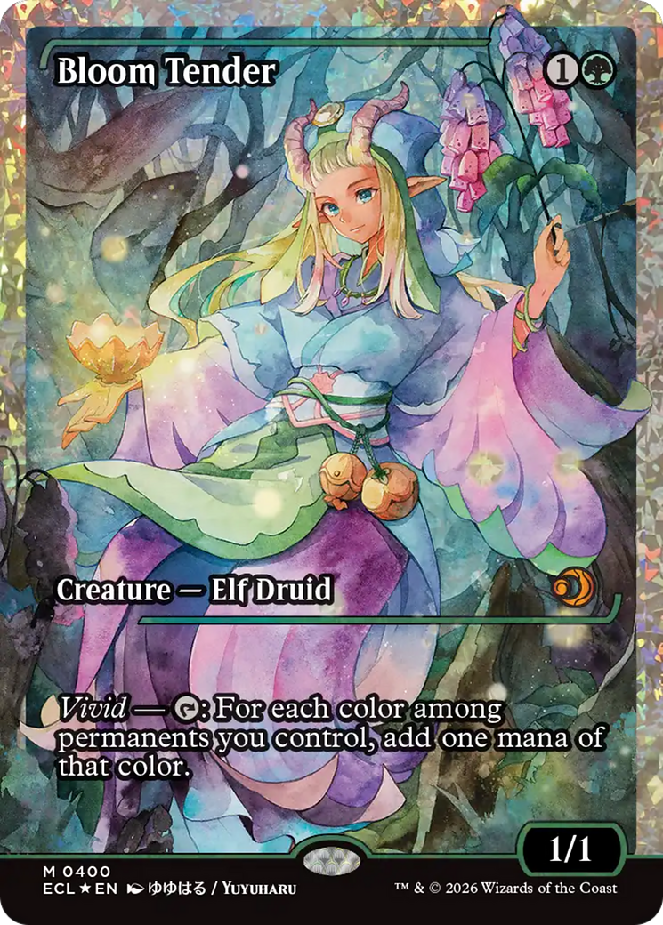 Bloom Tender (0400) (Showcase) (Fracture Foil) [Lorwyn Eclipsed] MTG Single Magic: The Gathering | Red Claw Gaming