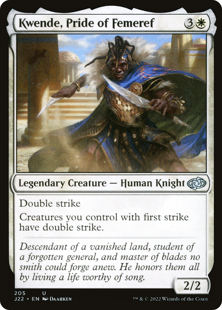 Kwende, Pride of Femeref [Jumpstart 2022] MTG Single Magic: The Gathering | Red Claw Gaming