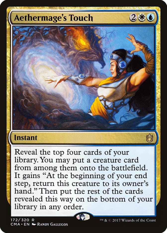 Aethermage's Touch [Commander Anthology] MTG Single Magic: The Gathering | Red Claw Gaming