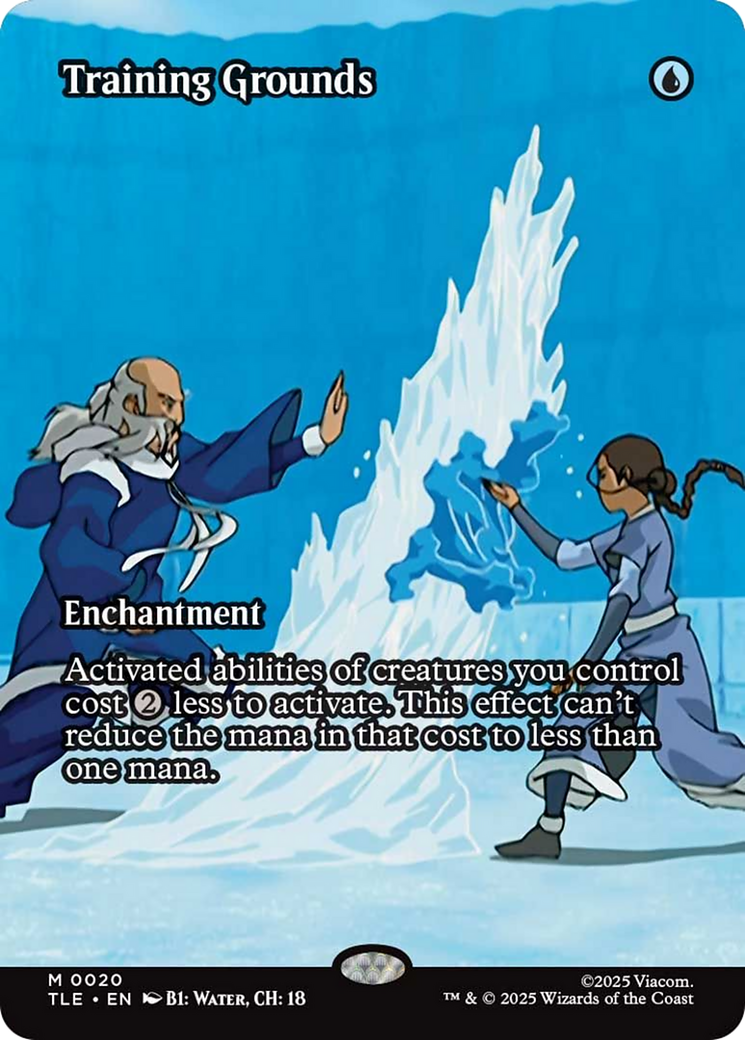 Training Grounds (Borderless) [Avatar: The Last Airbender: Eternal-Legal] MTG Single Magic: The Gathering | Red Claw Gaming