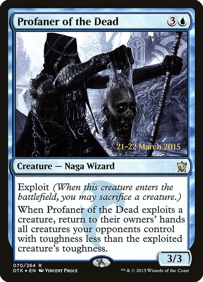 Profaner of the Dead [Dragons of Tarkir Prerelease Promos] MTG Single Magic: The Gathering | Red Claw Gaming