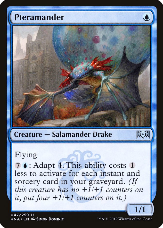 Pteramander [Ravnica Allegiance] MTG Single Magic: The Gathering | Red Claw Gaming
