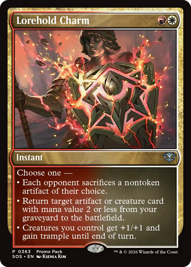 Lorehold Charm [Secrets of Strixhaven Promos] | Red Claw Gaming
