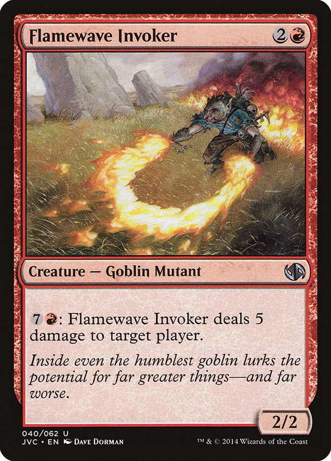 Flamewave Invoker [Duel Decks Anthology] MTG Single Magic: The Gathering | Red Claw Gaming