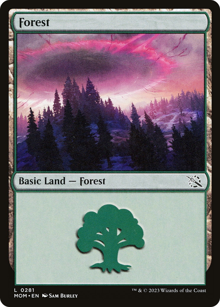 Forest (281) [March of the Machine] MTG Single Magic: The Gathering    | Red Claw Gaming