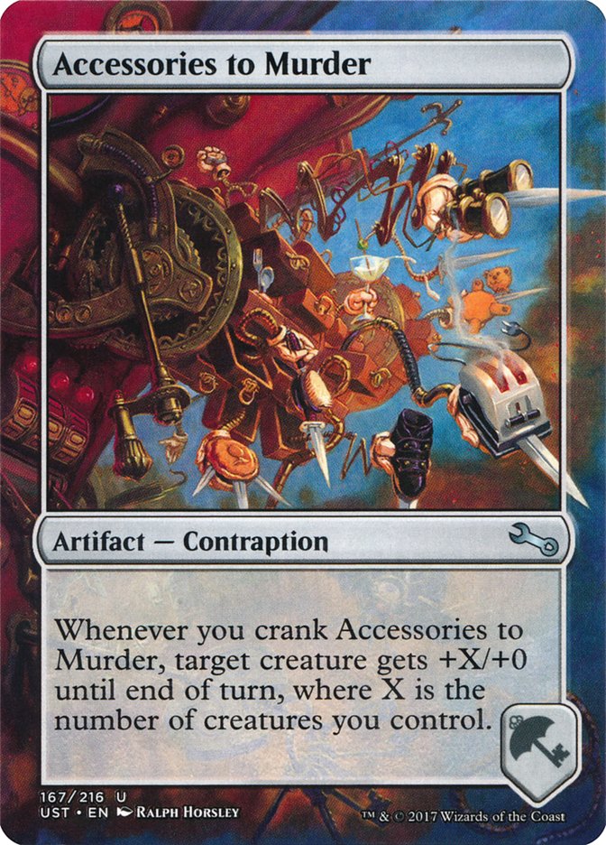 Accessories to Murder [Unstable] MTG Single Magic: The Gathering | Red Claw Gaming