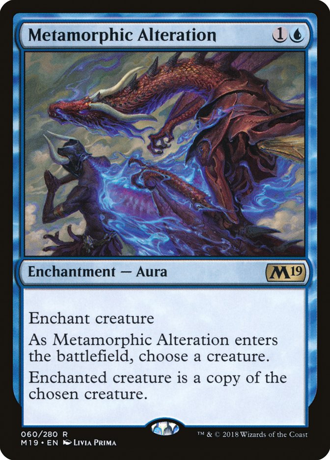 Metamorphic Alteration [Core Set 2019] MTG Single Magic: The Gathering | Red Claw Gaming