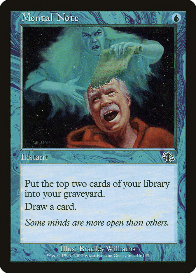 Mental Note [Judgment] MTG Single Magic: The Gathering | Red Claw Gaming