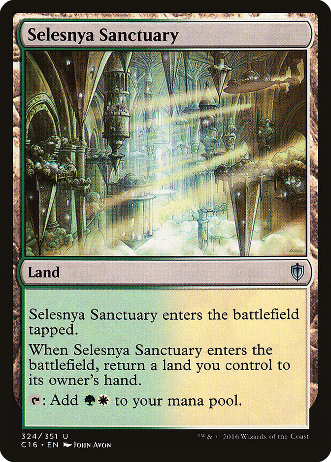 Selesnya Sanctuary [Commander 2016] MTG Single Magic: The Gathering | Red Claw Gaming