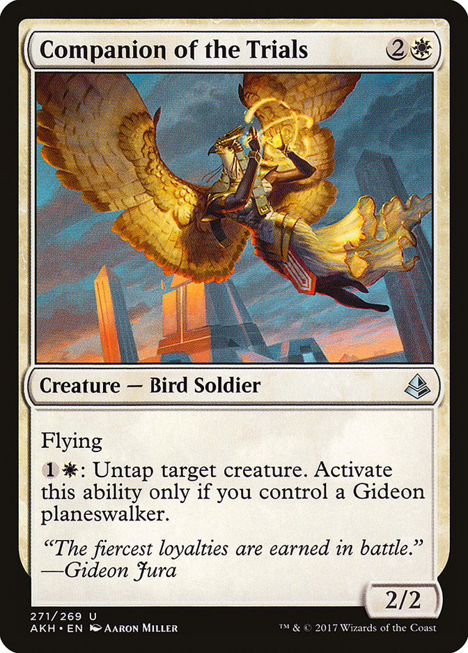 Companion of the Trials [Amonkhet] MTG Single Magic: The Gathering | Red Claw Gaming