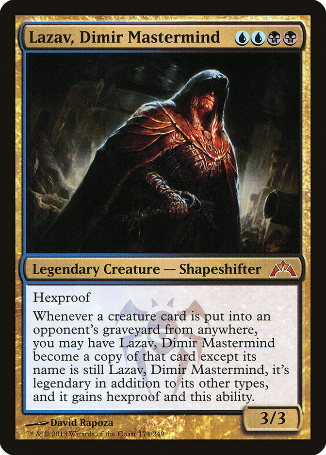 Lazav, Dimir Mastermind [Gatecrash] MTG Single Magic: The Gathering | Red Claw Gaming