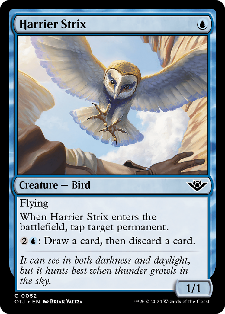 Harrier Strix [Outlaws of Thunder Junction] MTG Single Magic: The Gathering    | Red Claw Gaming