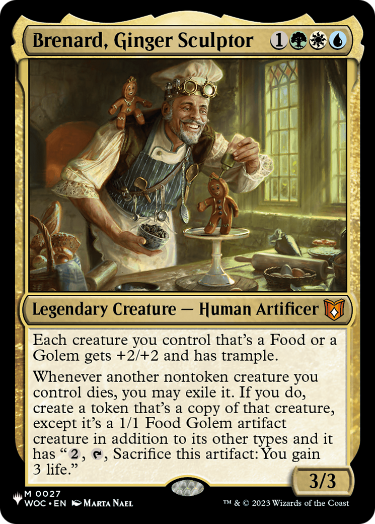 Brenard, Ginger Sculptor (WOC) [The List] MTG Single Magic: The Gathering | Red Claw Gaming