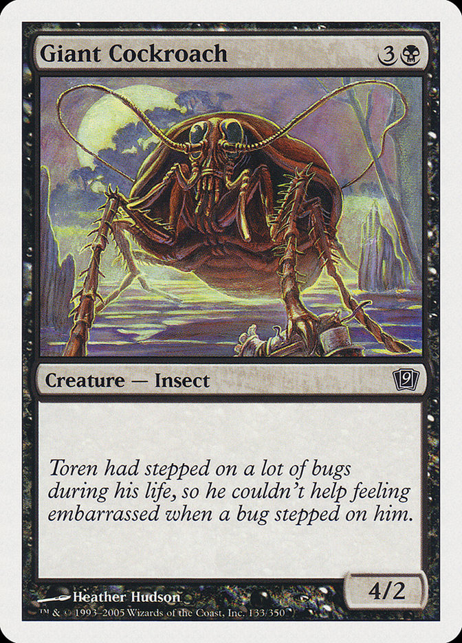 Giant Cockroach [Ninth Edition] MTG Single Magic: The Gathering | Red Claw Gaming