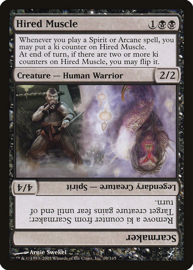 Hired Muscle // Scarmaker [Betrayers of Kamigawa] MTG Single Magic: The Gathering | Red Claw Gaming