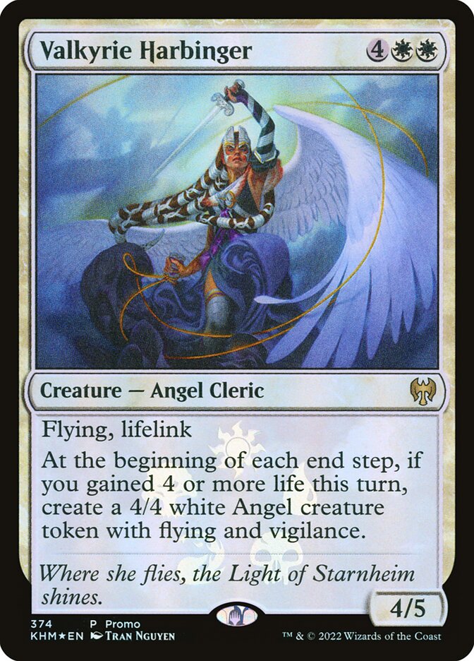 Valkyrie Harbinger [Resale Promos] MTG Single Magic: The Gathering    | Red Claw Gaming