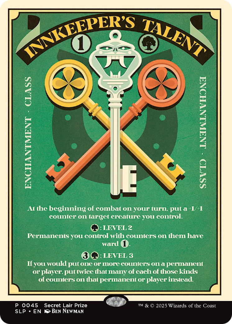 Innkeeper's Talent [Secret Lair Showdown] MTG Single Magic: The Gathering | Red Claw Gaming