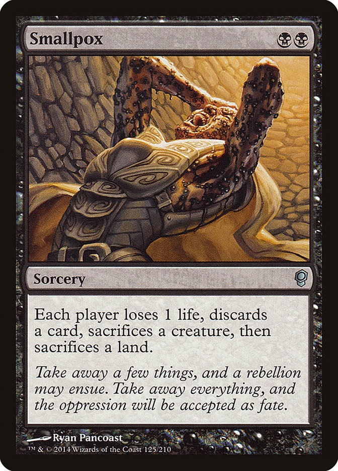 Smallpox [Conspiracy] MTG Single Magic: The Gathering | Red Claw Gaming