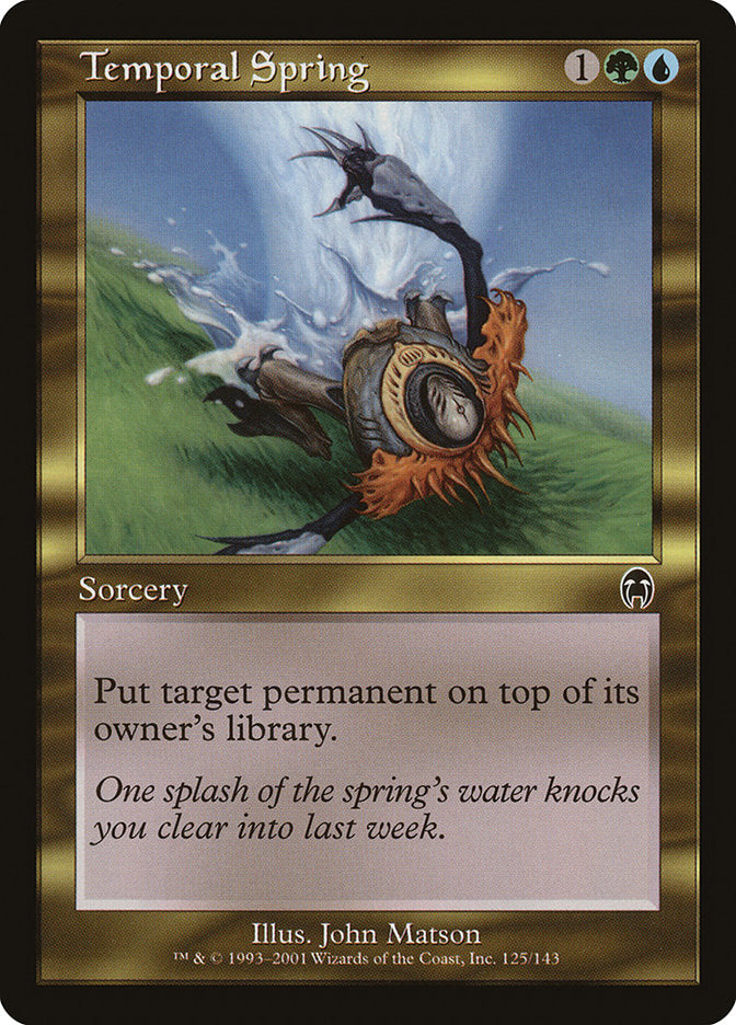 Temporal Spring [Apocalypse] MTG Single Magic: The Gathering | Red Claw Gaming