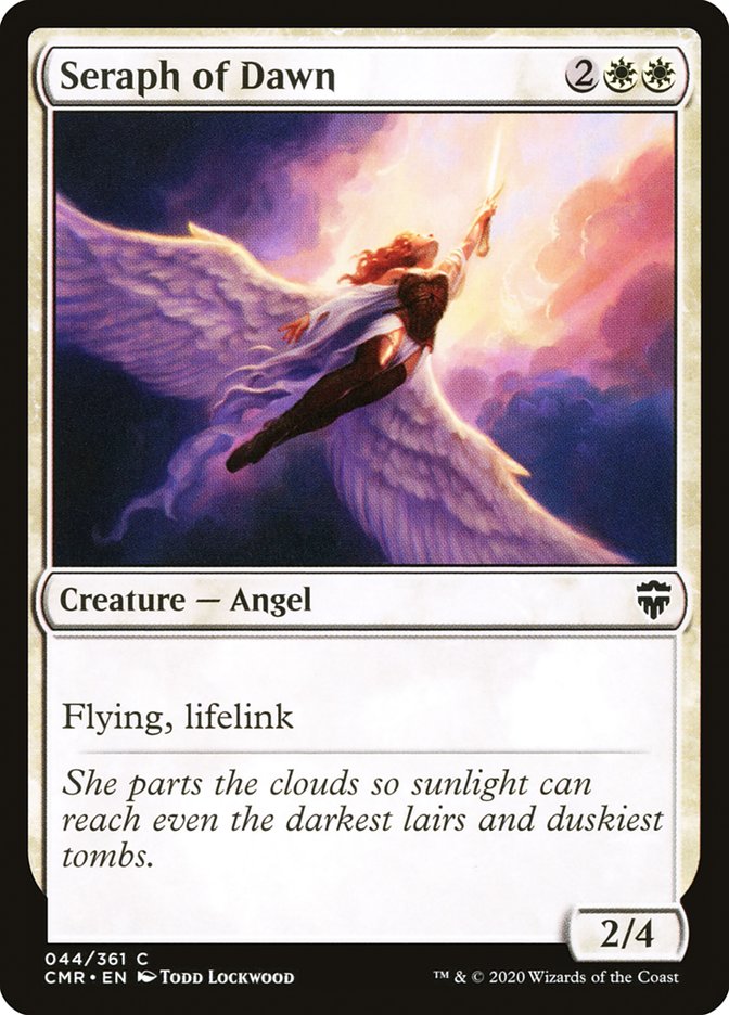 Seraph of Dawn [Commander Legends] MTG Single Magic: The Gathering | Red Claw Gaming