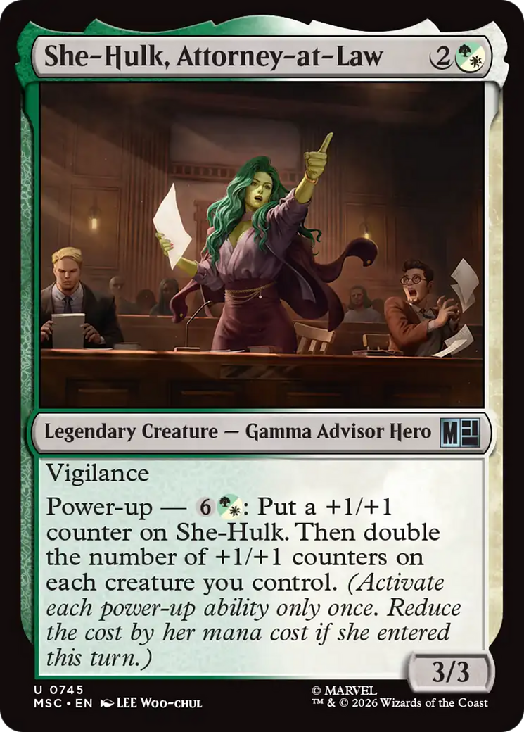 She-Hulk, Wallbreaker (Surge Foil) [Marvel Super Heroes Commander] | Red Claw Gaming