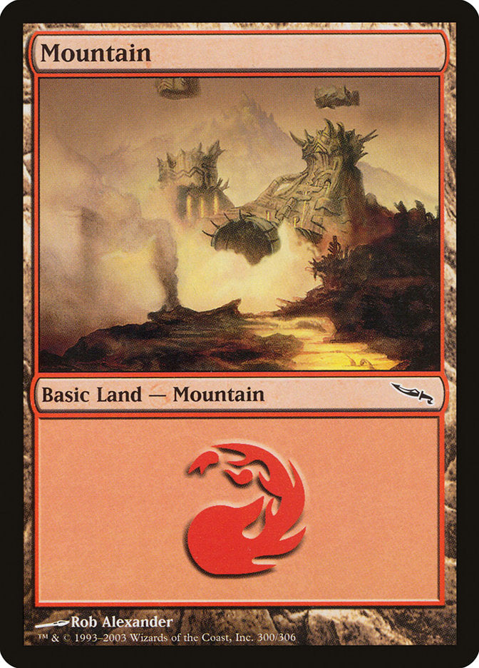 Mountain (300) [Mirrodin] MTG Single Magic: The Gathering | Red Claw Gaming