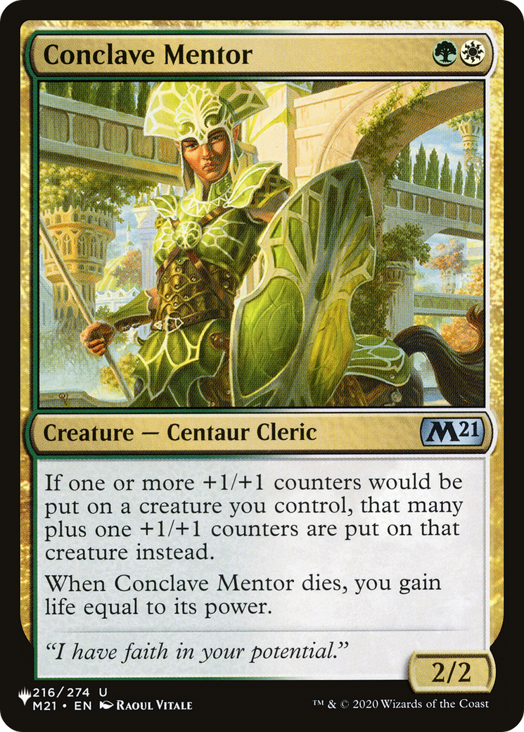 Conclave Mentor [The List] MTG Single Magic: The Gathering | Red Claw Gaming