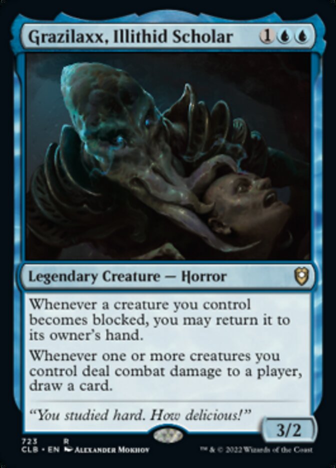 Grazilaxx, Illithid Scholar [Commander Legends: Battle for Baldur's Gate] MTG Single Magic: The Gathering | Red Claw Gaming