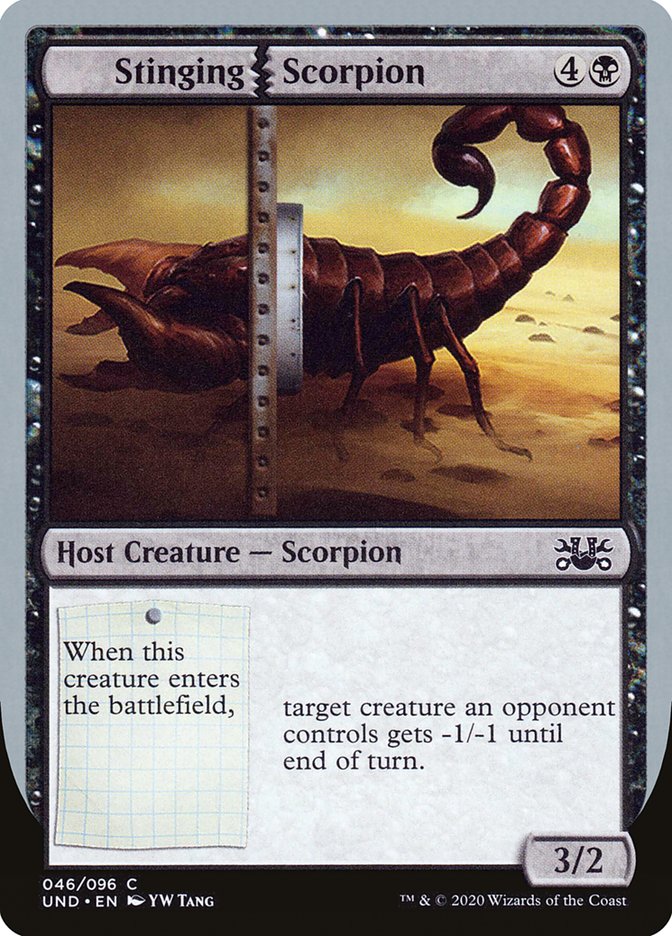 Stinging Scorpion [Unsanctioned] MTG Single Magic: The Gathering | Red Claw Gaming