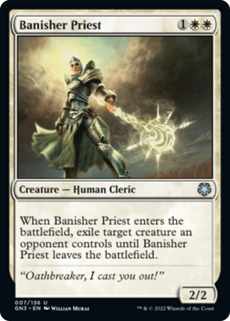 Banisher Priest [Game Night: Free-for-All] MTG Single Magic: The Gathering | Red Claw Gaming