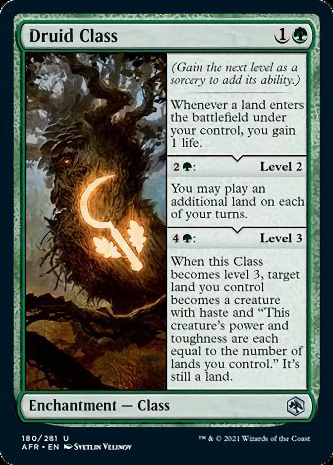 Druid Class [Dungeons & Dragons: Adventures in the Forgotten Realms] MTG Single Magic: The Gathering | Red Claw Gaming