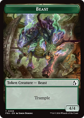 Angel (0003) // Beast Double-Sided Token [Reality Fracture Tokens] | Red Claw Gaming
